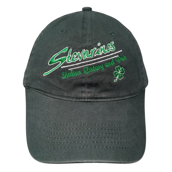 Stevarinos Italian Eatery and Pub Baseball Cap Green OS Adjustable Port&Company - Picture 1 of 9